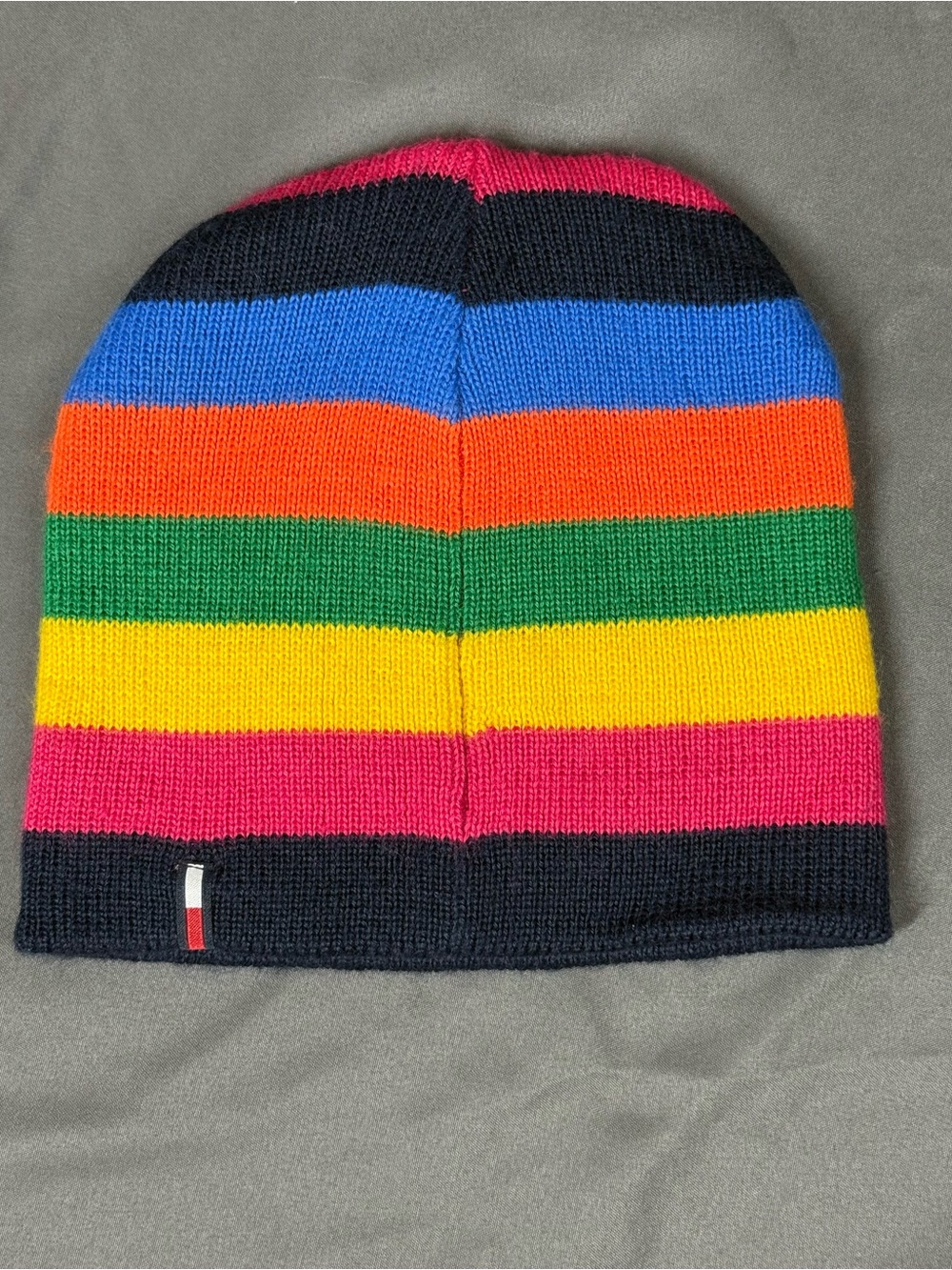 Tommy Hilfiger Kids Multicolor Striped Knit Beanie